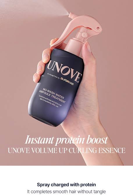 Unove no wash ampoule treatment