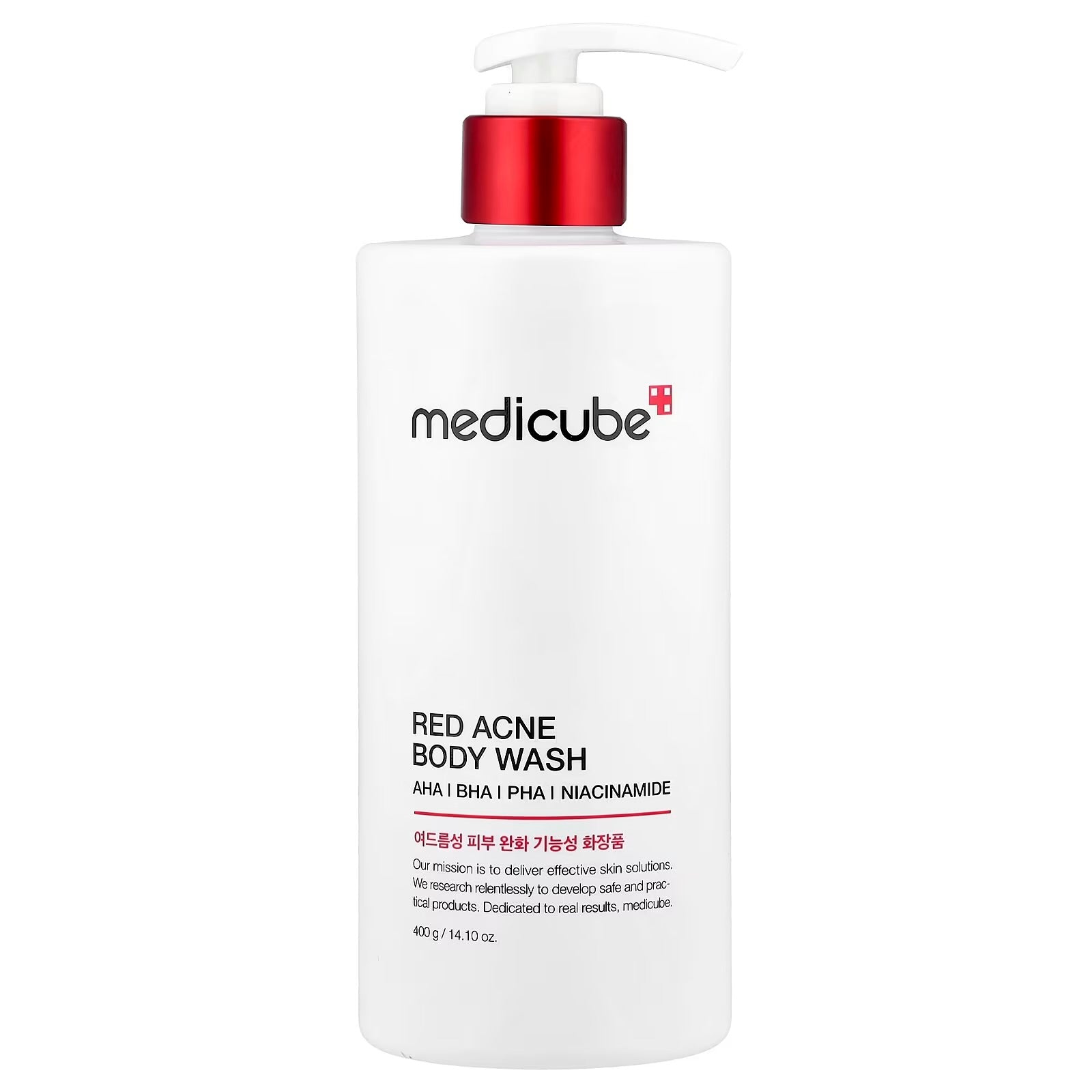 Medicube body wash for acne