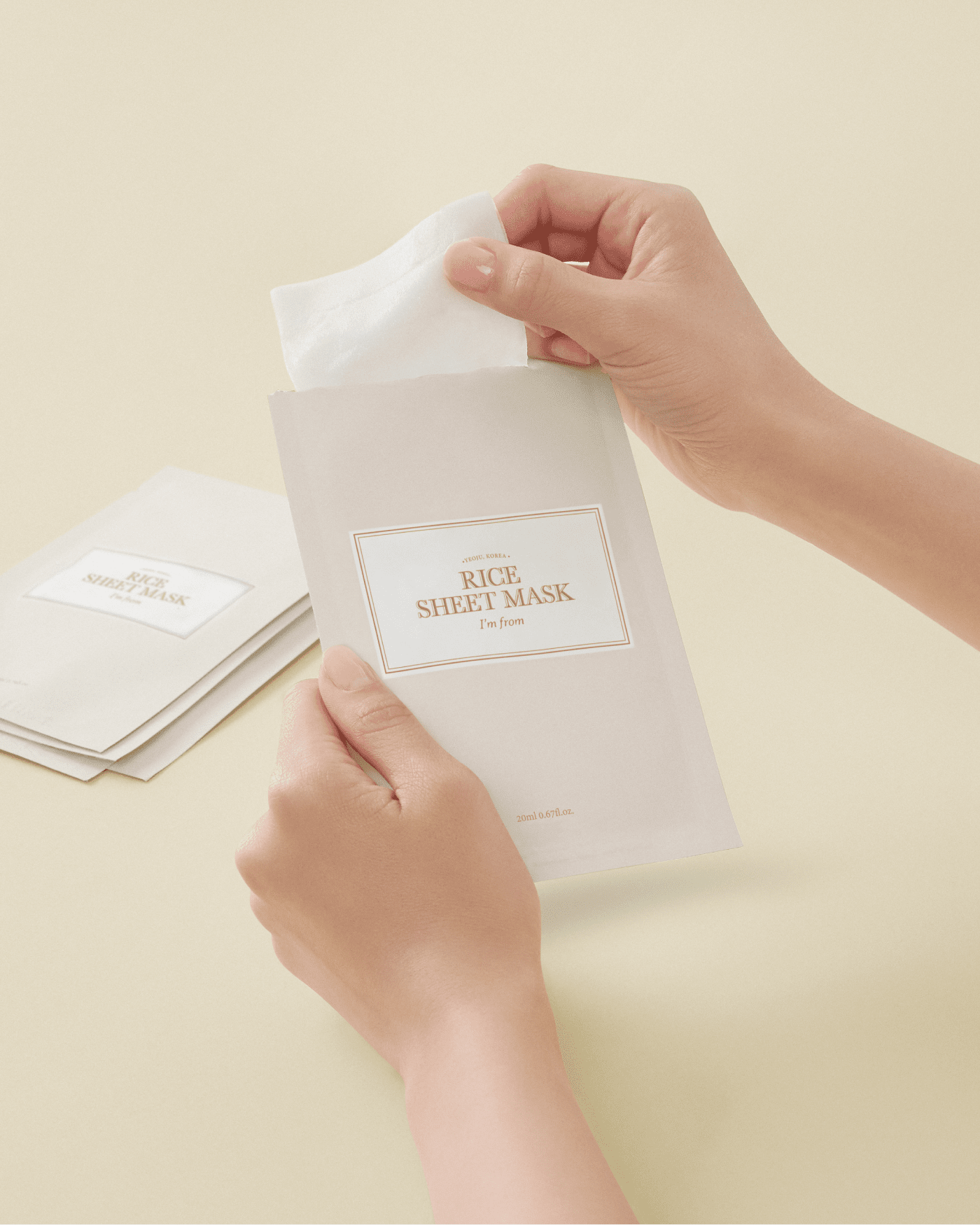 I’m from rice mask sheet