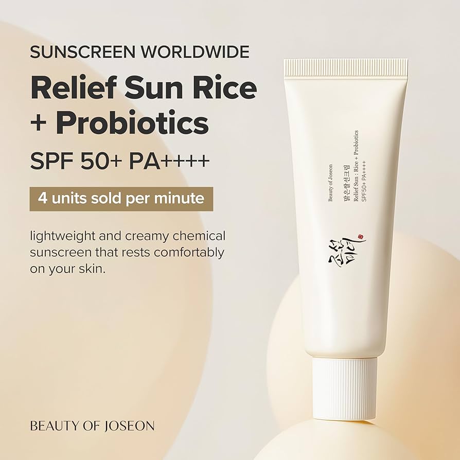 Beauty of Joseon Relief Sun (Rice + Probiotics) SPF50+ PA++++