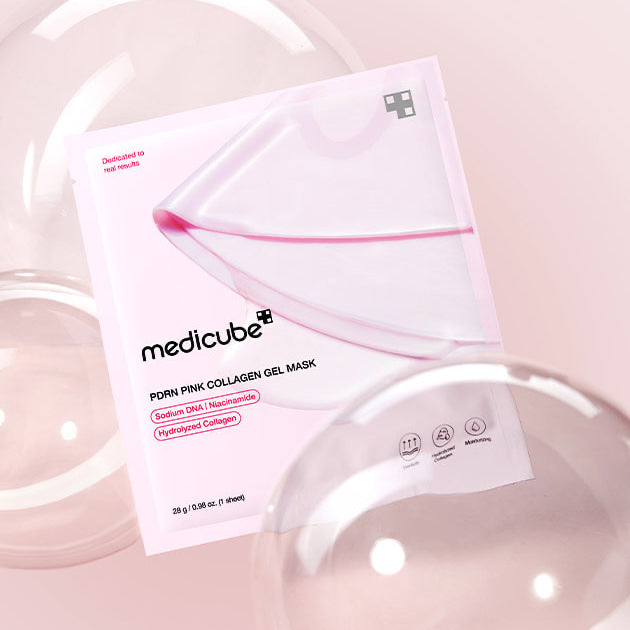 Medicube PDRN pink collagen gel mask