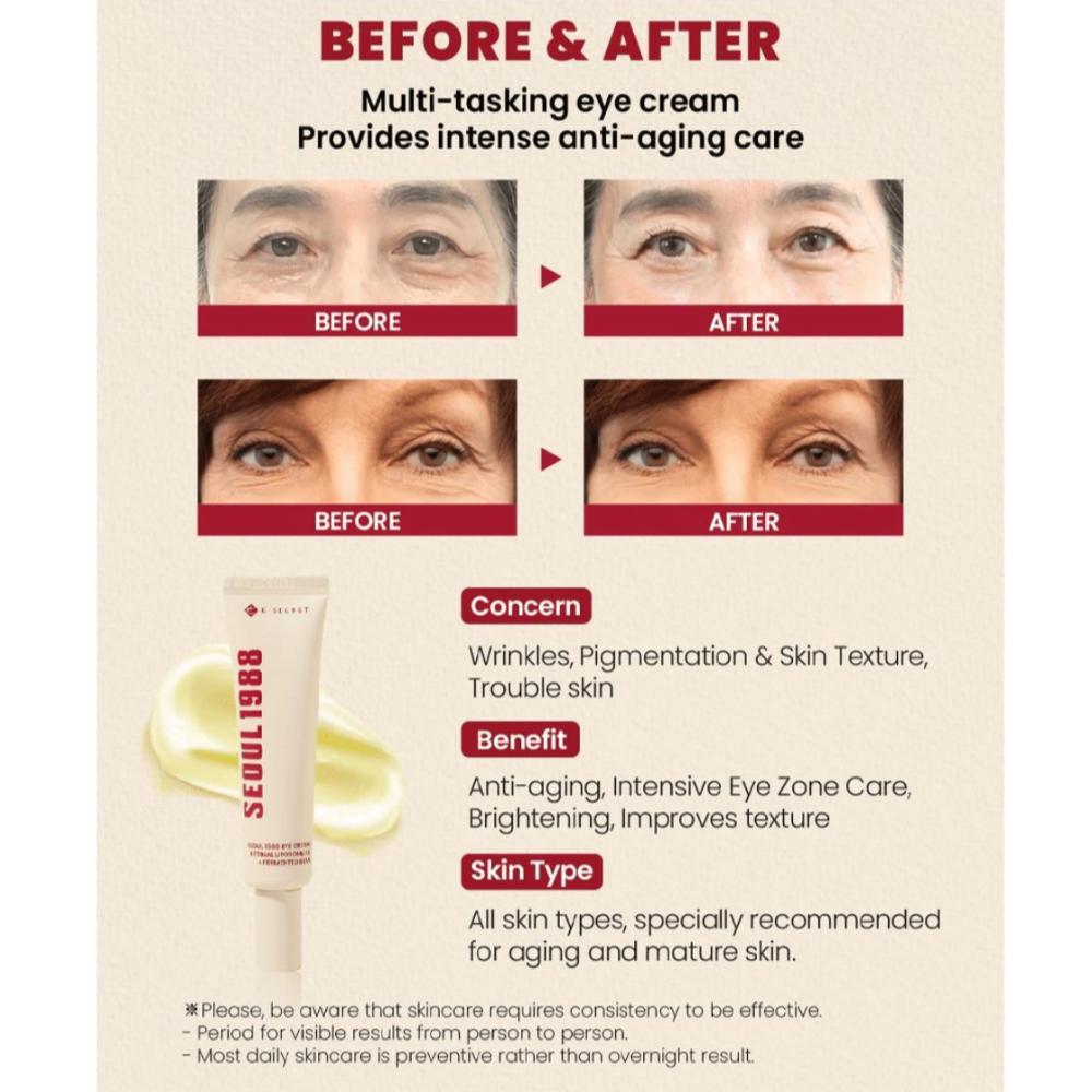 K-secret retinal eye cream