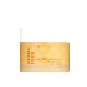 k-secret SEOUL 1988 CAPSULE CREAM : NIACINAMIDE 5% + YUJA
